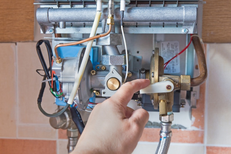 Plumbing and heating work in a Chingford property